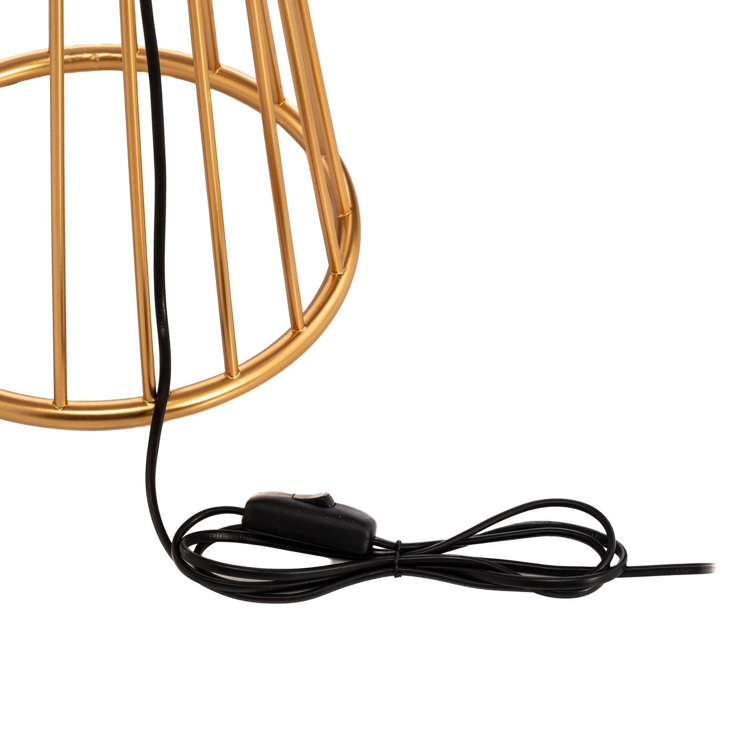 B-Ware Hlm Stehleuchte Lampe Bodenleuchte Hlm 9073 1 Bsa Gold Schwarz E27 Metall Textil