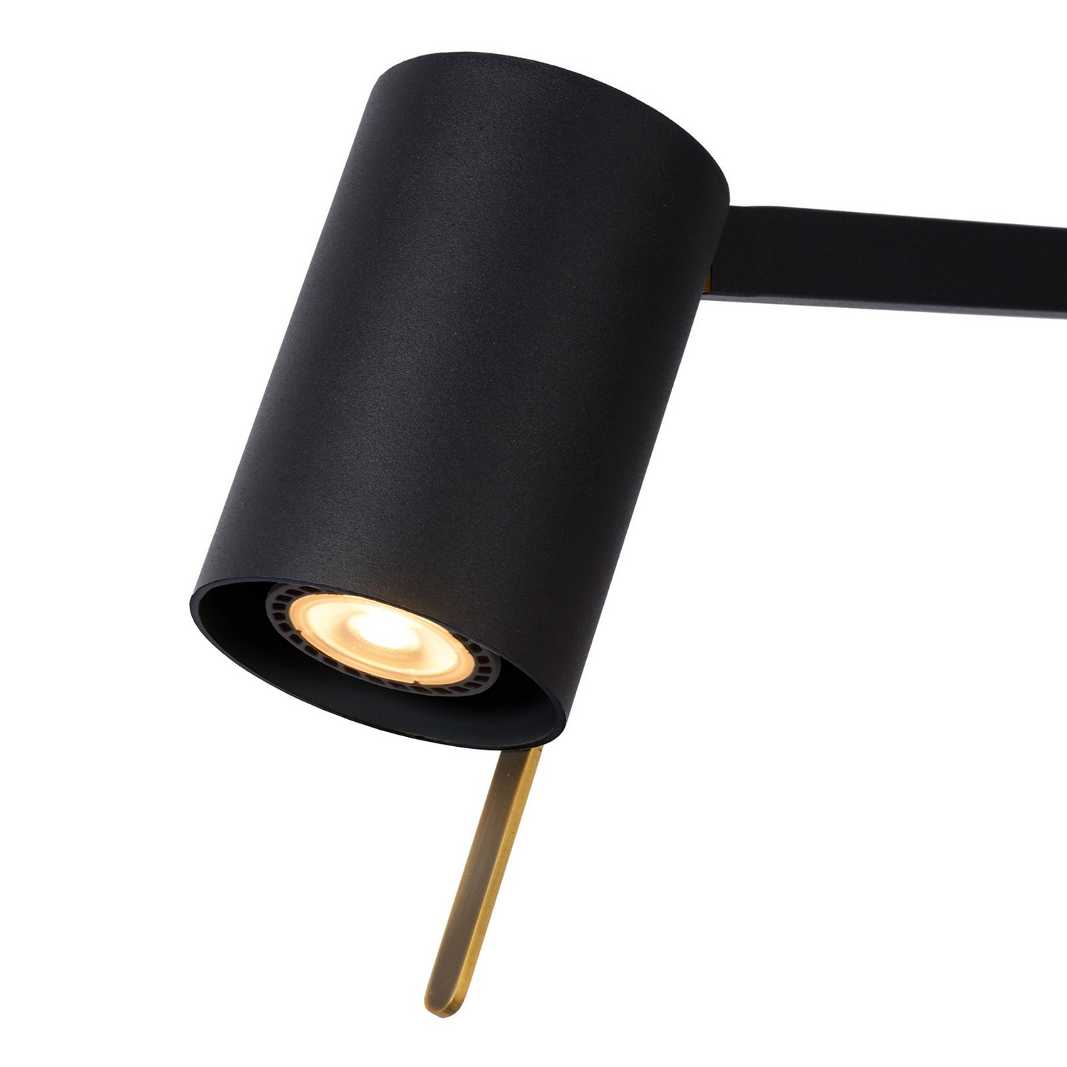 B-Ware Lucide Stehleuchte Lesley Standleuchte Stehlampe Deko Leseleuchte Gu10 Schwarz - 5411212031136