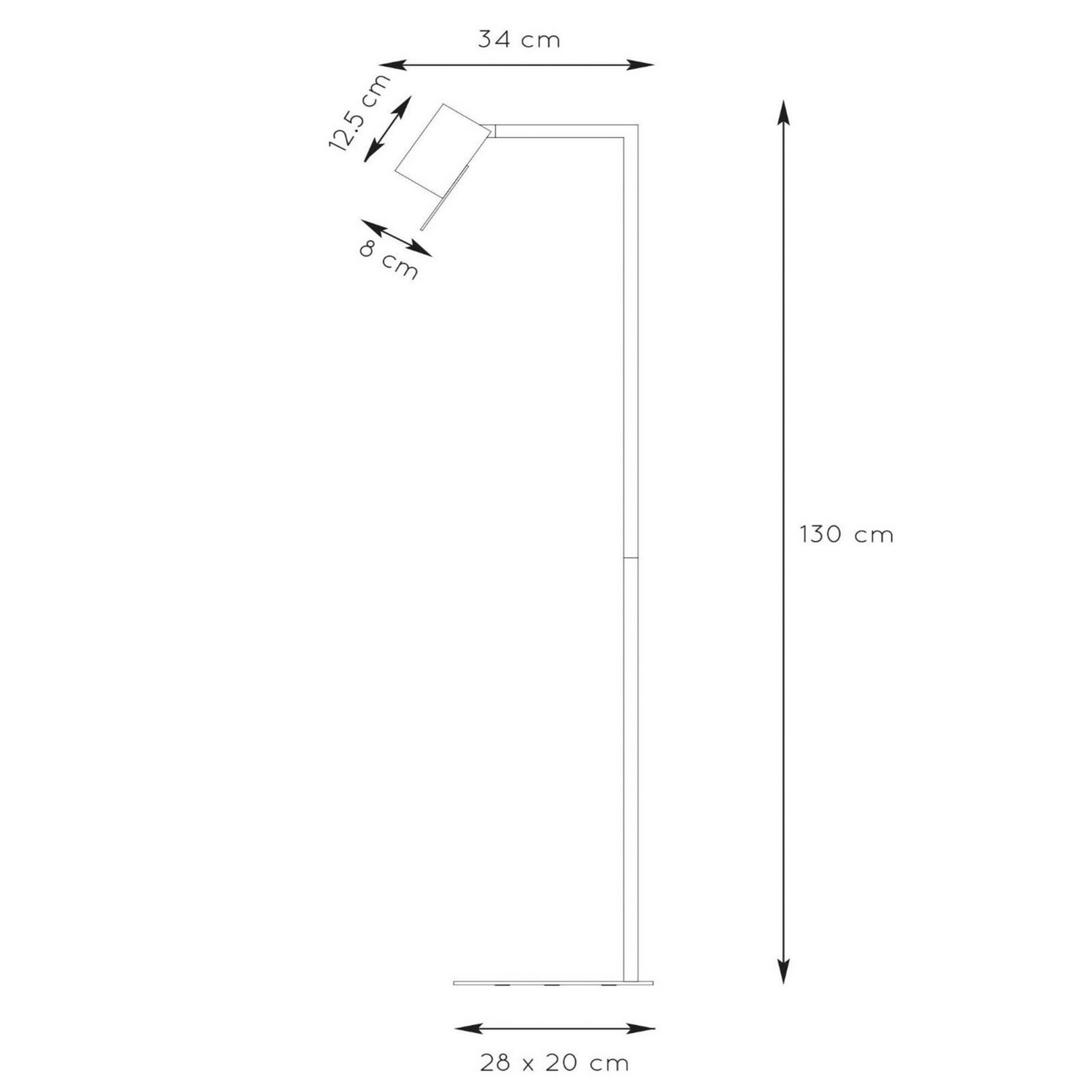 B-Ware Lucide Stehleuchte Lesley Standleuchte Stehlampe Deko Leseleuchte Gu10 Schwarz - 5411212031136