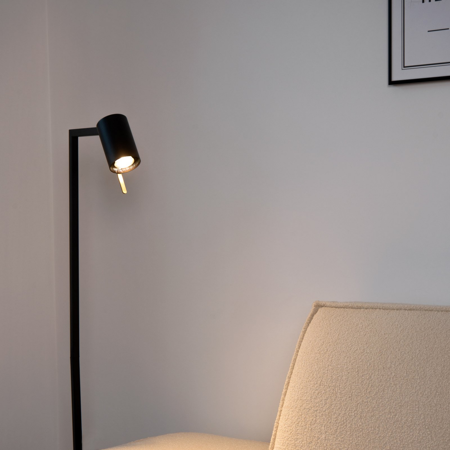 B-Ware Lucide Stehleuchte Lesley Standleuchte Stehlampe Deko Leseleuchte Gu10 Schwarz - 5411212031136
