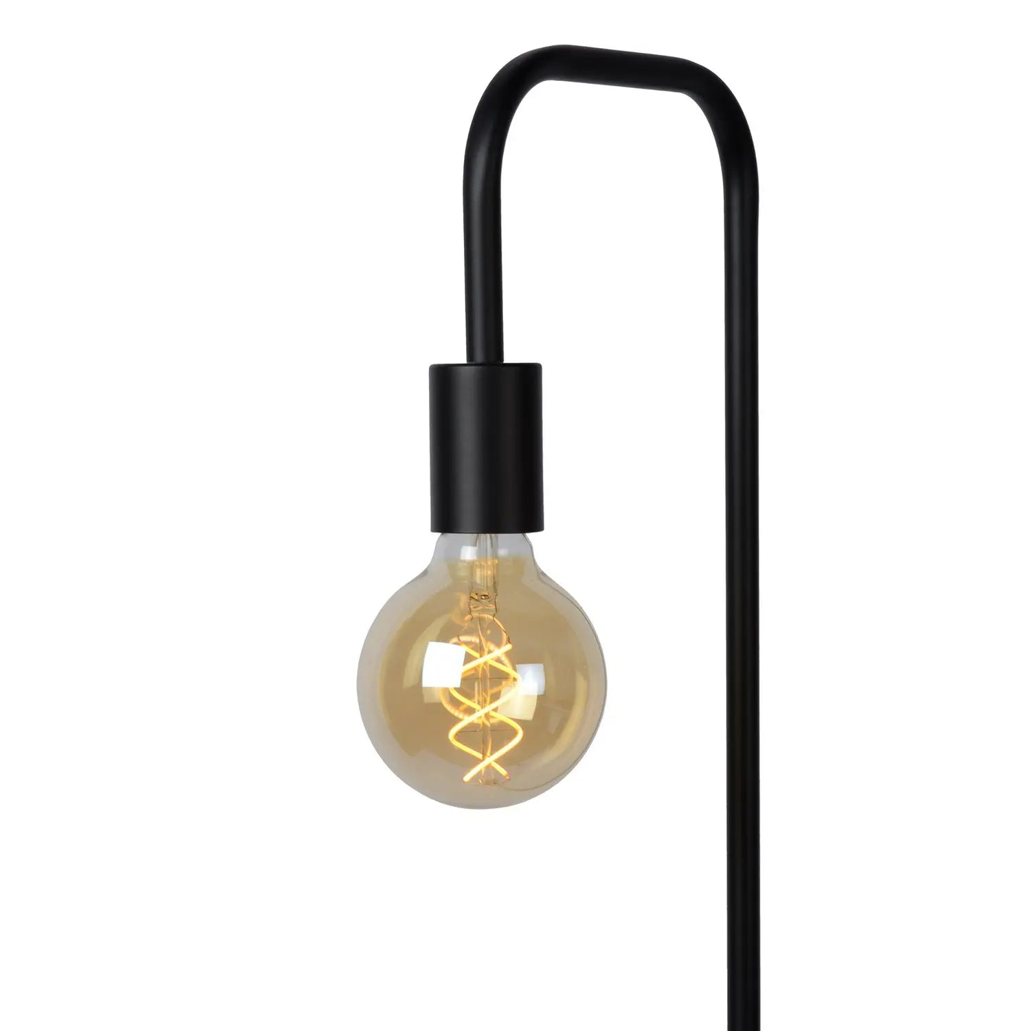 B-Ware Lucide Stehleuchte Bodenlampe Lorin Schwarz Wohnzimmer Lampe Standlampe - 5411212450685