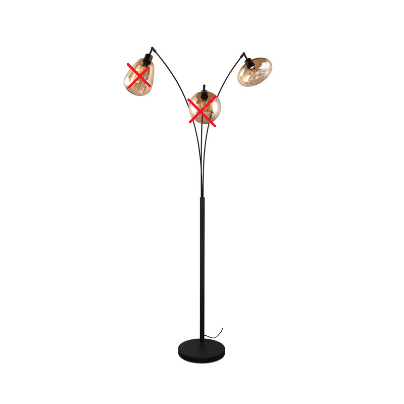 Trio Lighting Lumina Stehleuchte Stehlampe Leuchte Lampe Licht Siehe Text/Foto B-Ware - 4017807597097