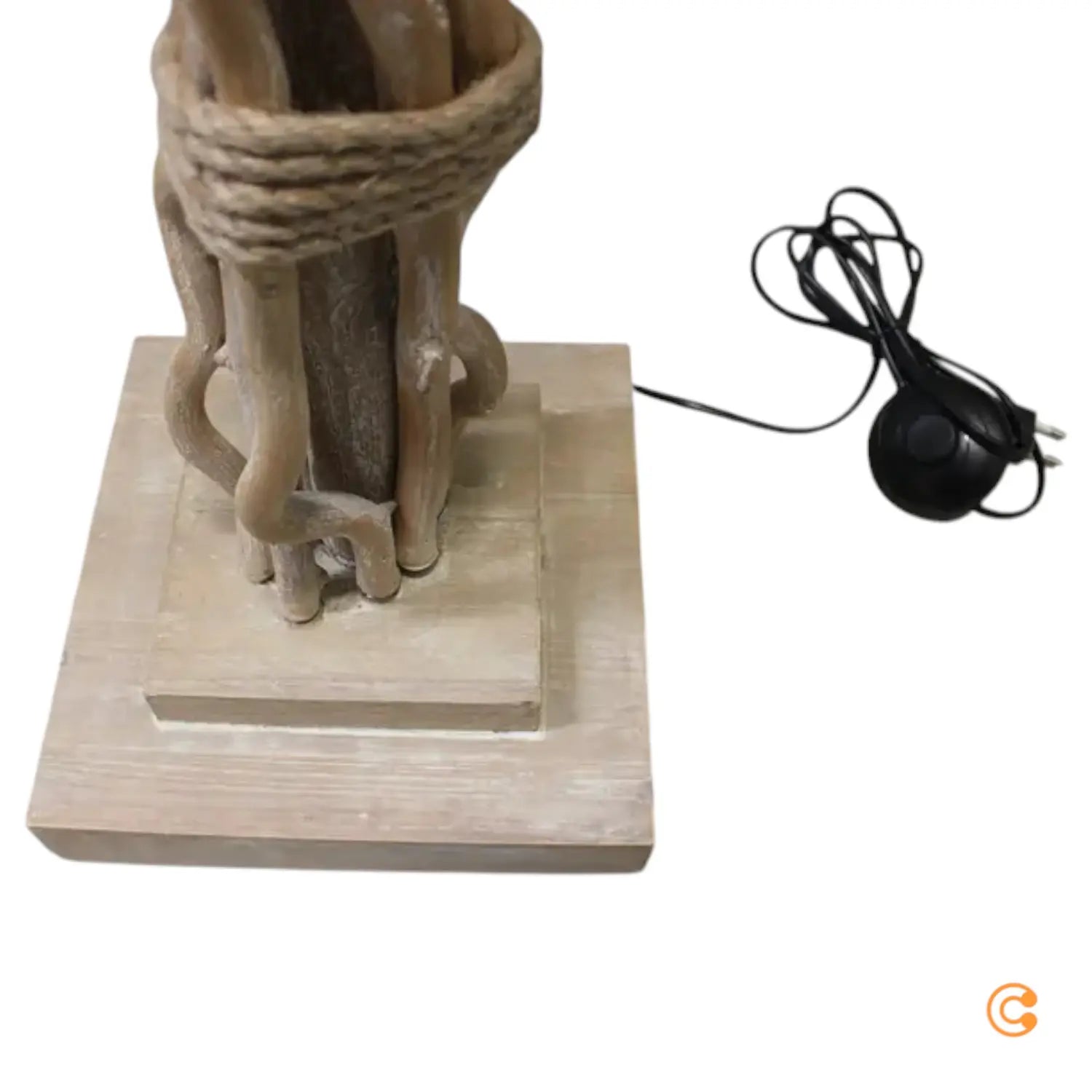 B-Ware Euluna Stehleuchte Stehlampe Lampe Leuchte Marica Holzelement Siehe Text/Foto - 8030626533301