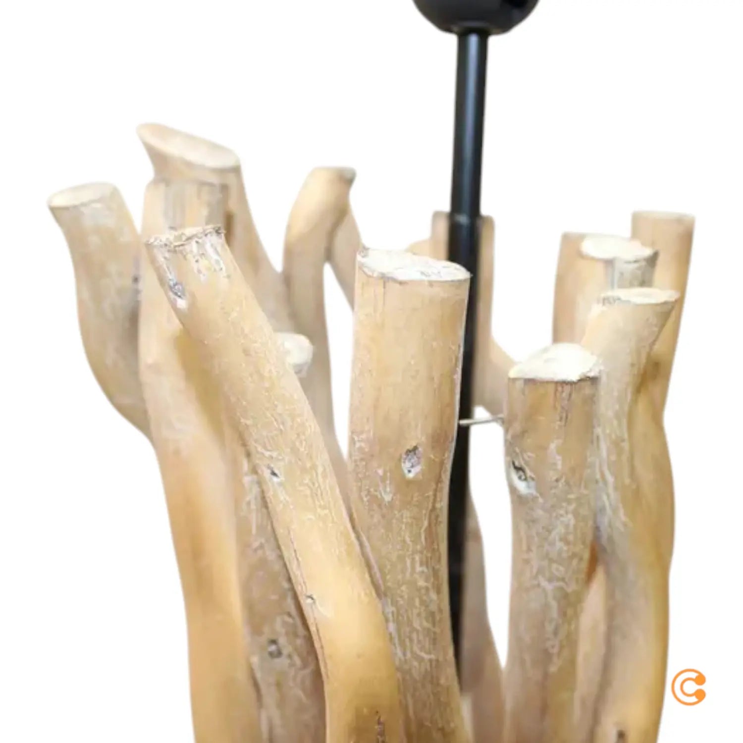 B-Ware Euluna Stehleuchte Stehlampe Lampe Leuchte Marica Holzelement Siehe Text/Foto - 8030626533301