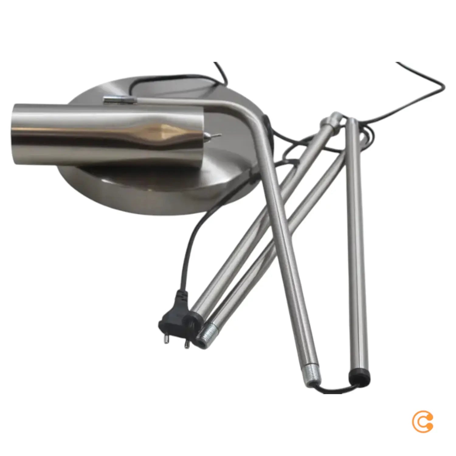 B-Ware Trio Lighting Stehleuchte Marley Nickel Höhe 151 Cm Metall Lampe Siehe Text/Foto - 4017807488777