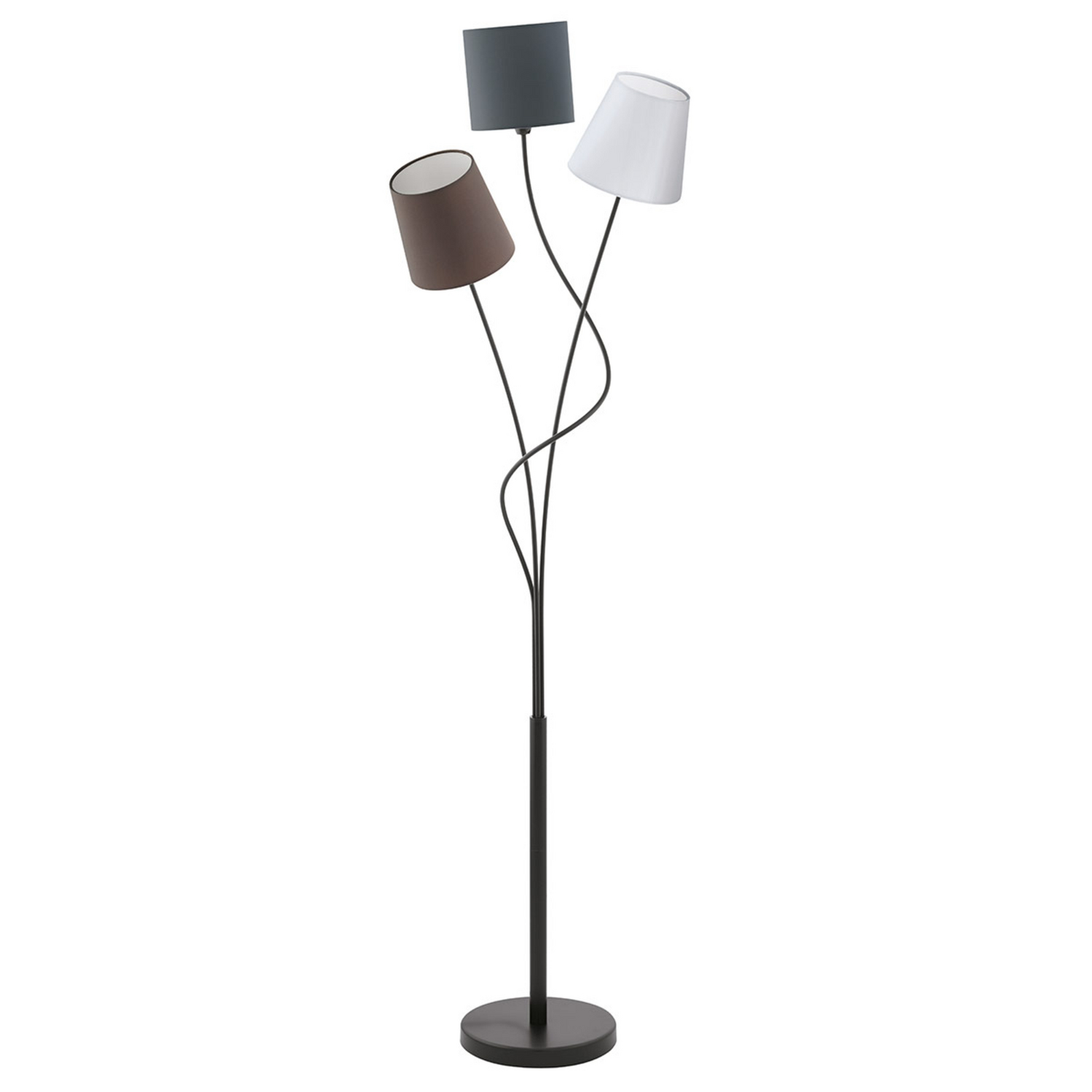 Zipcode Design Macey Led Stehleuchte Leselampe Standleuchte 3 Flammig Mehrfarbig B-Ware - 9002759949952