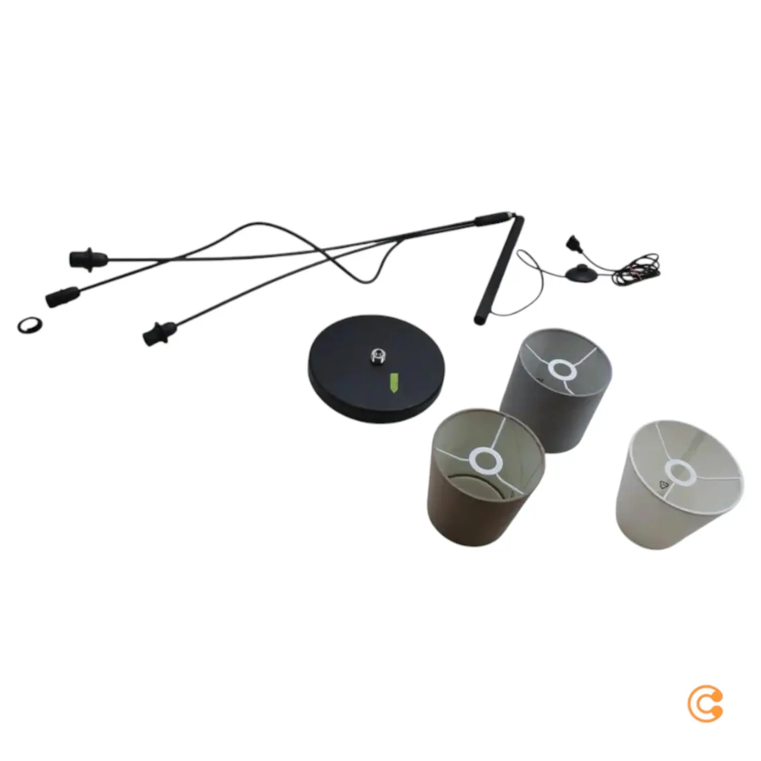 B-Ware Zipcode Design Macey Led Stehleuchte Leselampe Standleuchte Siehe Text/Foto - 9002759949952