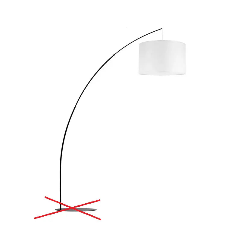 B-Ware Stehleuchte Moby White Textilschirm Wohnzimmerlampe Leuchte E27 Siehe Text/Foto - 5901780530600