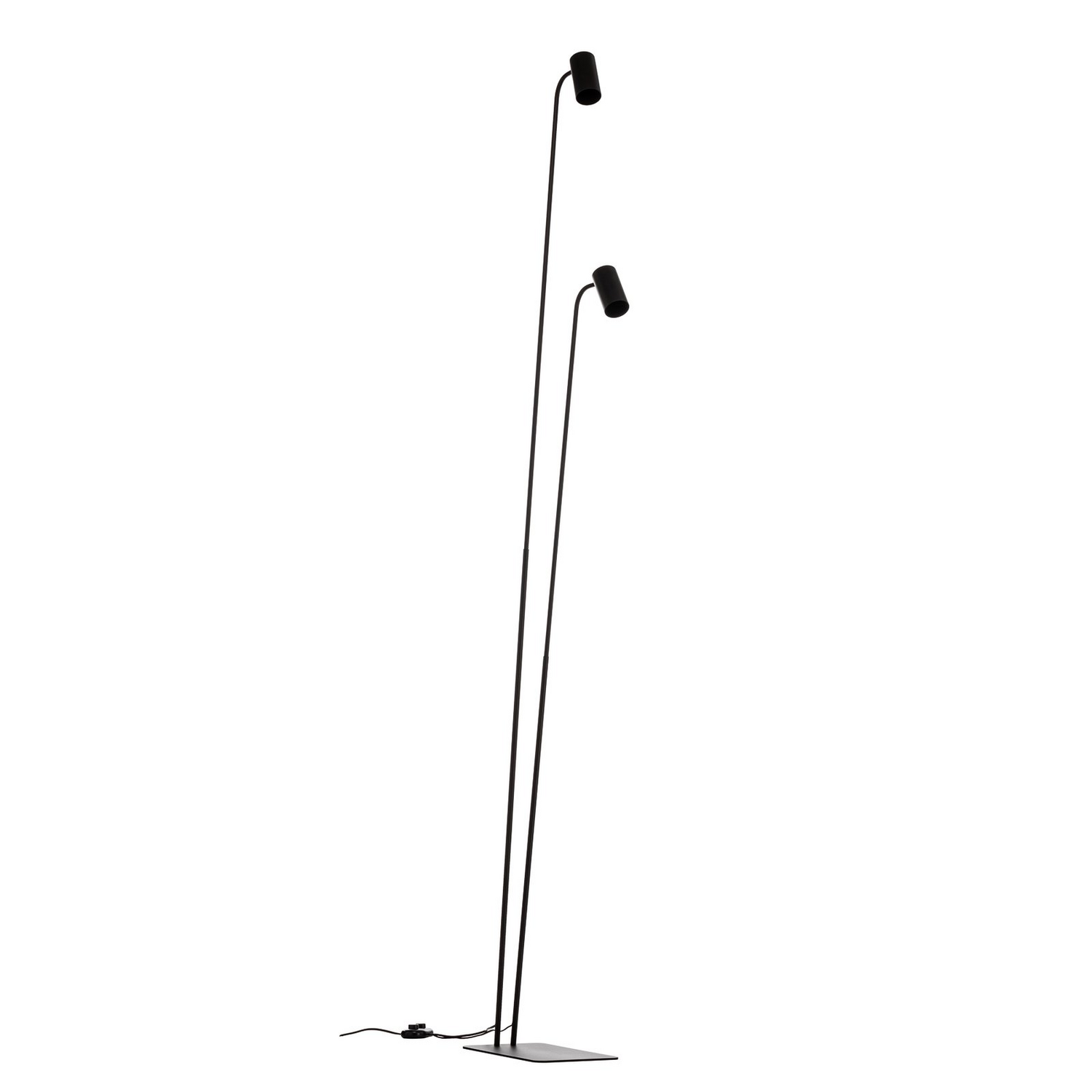 Nowodvorski Stehleuchte Lampe Mono Ii Leuchte Schwarz Zweiflammig Beleuchtung B-Ware - 5903139770897