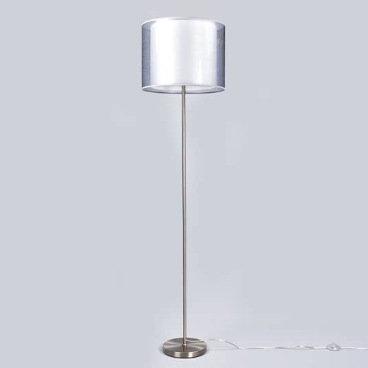 B-Ware Lindby Stehleuchte Stehlampe Lampe Leuchte Innenraumleuchte Nica Grau - 4251096515947