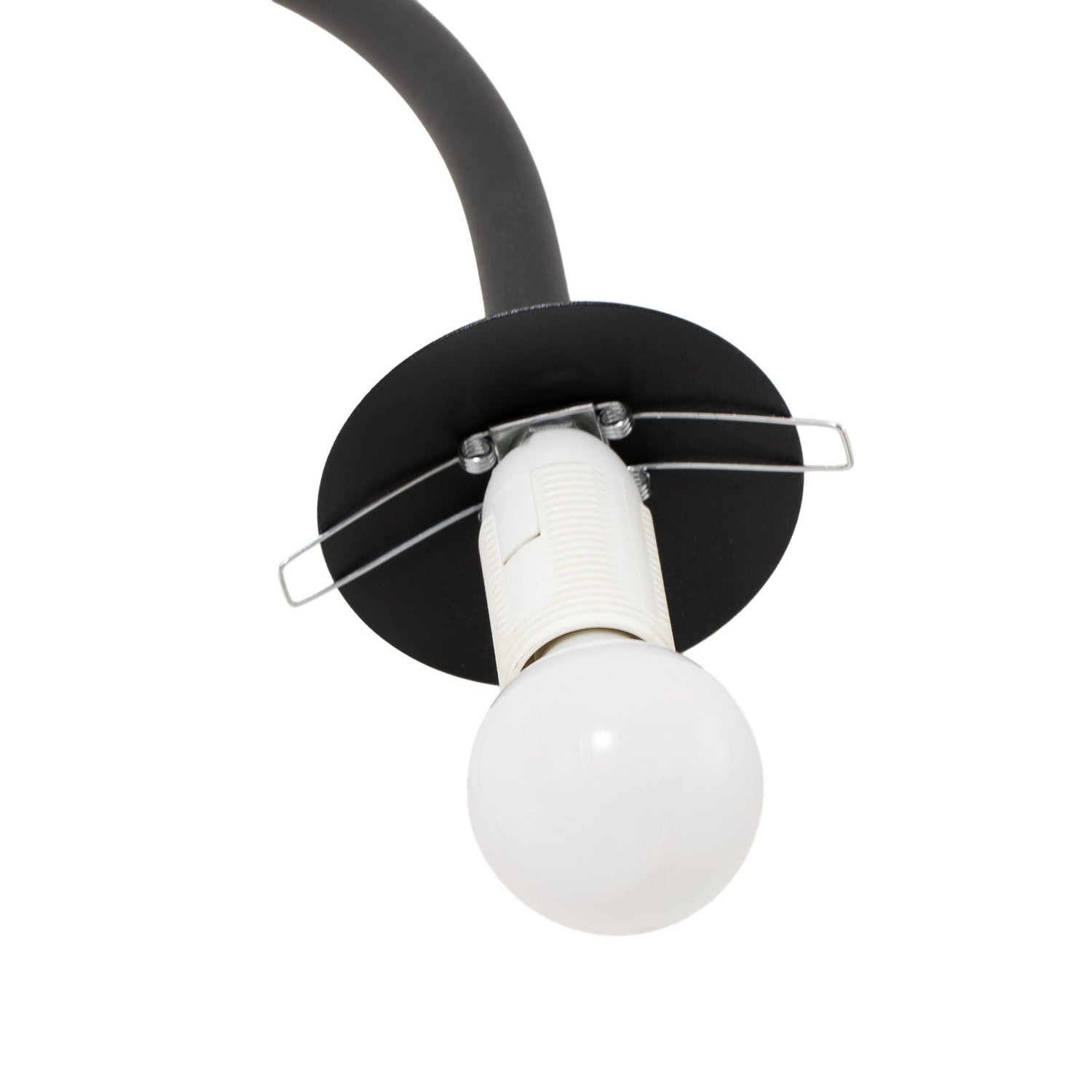 B-Ware Stehleuchte Lampe Nova Glas Metall Schwarz Weiß Wohnzimmer 155cm E14 Led Leuchte - 5905563004708
