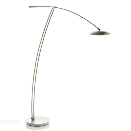 B-Ware B Leuchten Ohio Stehleuchte Stehlampe Tischlampe Lampe Leuchte 20 W Nickel/Chrom - 4045542211619