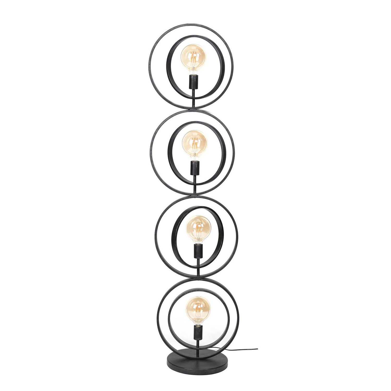 B-Ware Stehleuchte Standlampe Ringelbach Metall Led Anthrazit E27 4 Flg Siehe Text - 8713244083235
