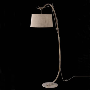 B-Ware Mantra Iluminación Stehleuchte Stehlampe Lampe Leuchte Sabina Textilschirm E27