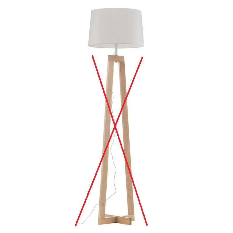 B-Ware Aluminor Stehleuchte Stehlampe Lampe Leuchte Sacha Weiß Siehe Text/Foto - 3131130361246