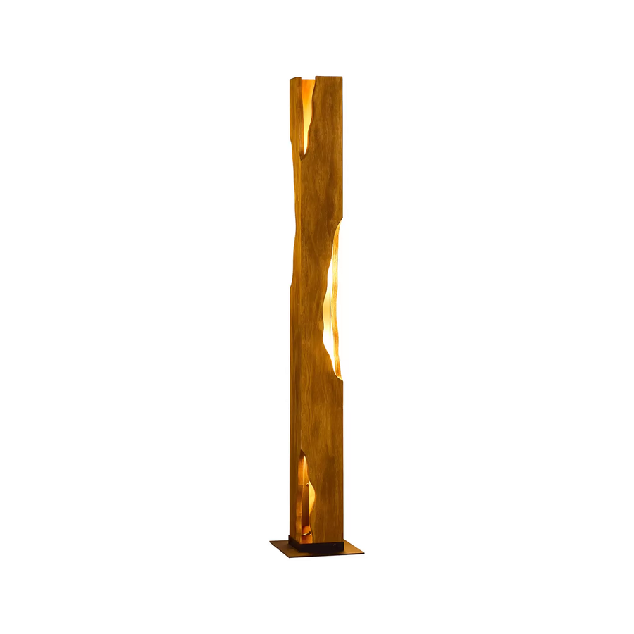 Eco Light Stehleuchte Venus Braun Höhe 141cm Stehlampe Leselampe Siehe Text/Foto B-Ware - 4250294322210