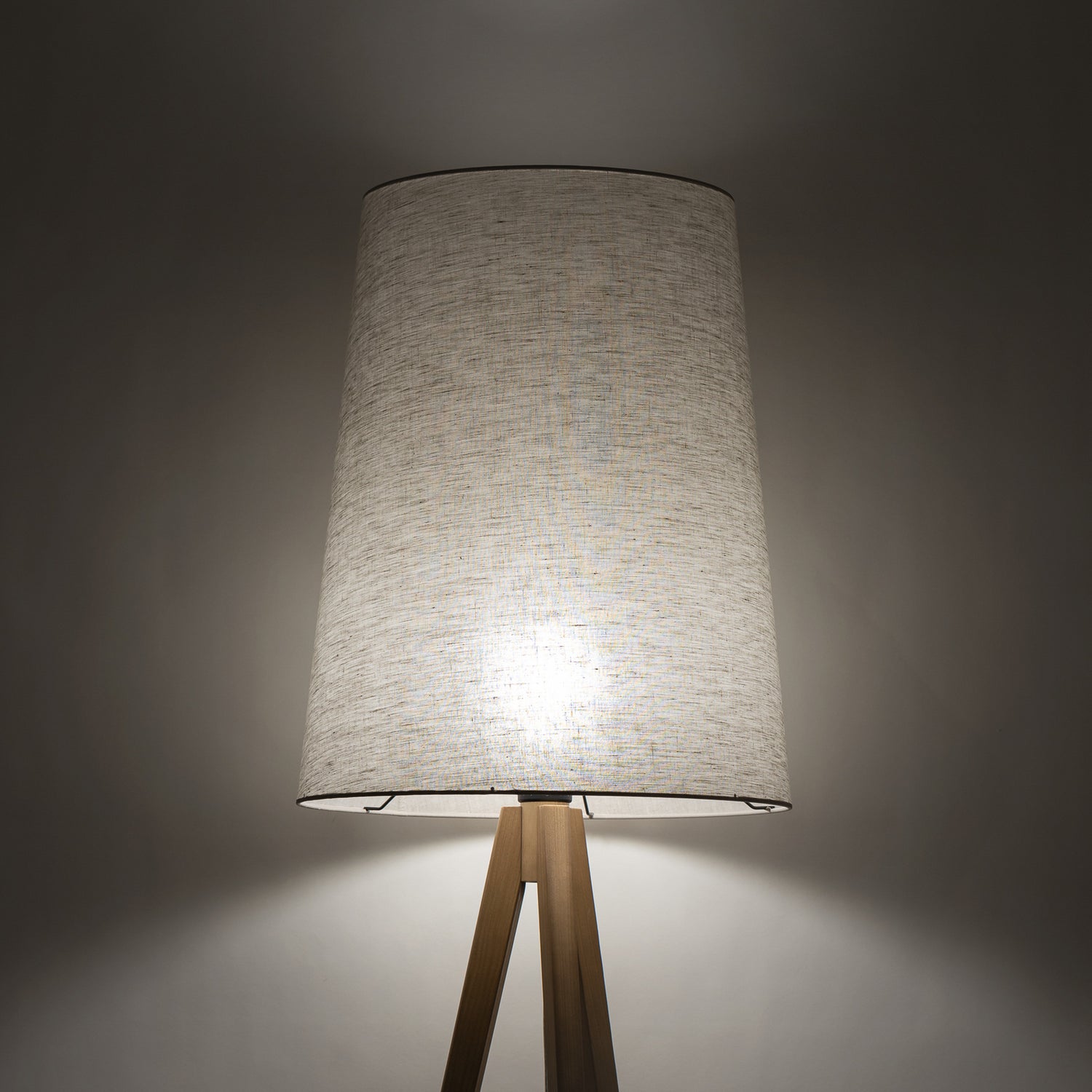 B-Ware Stehleuchte Lampe Walz Creme Holz Standlampe E27 Wohnleuchte Höhe 175 Cm - 5901780555986