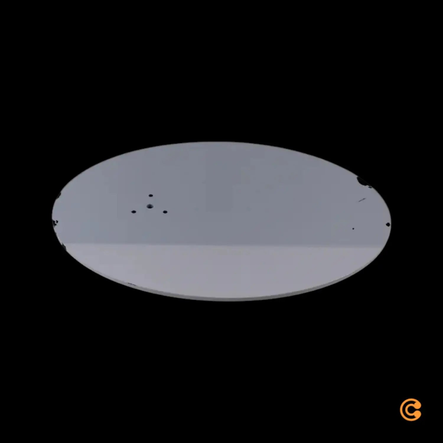 B-Ware Hjh Office Stehtisch Beistelltisch Stand Iii Tisch 65x50 Cm Oval Siehe Text/Foto - 4064323013365