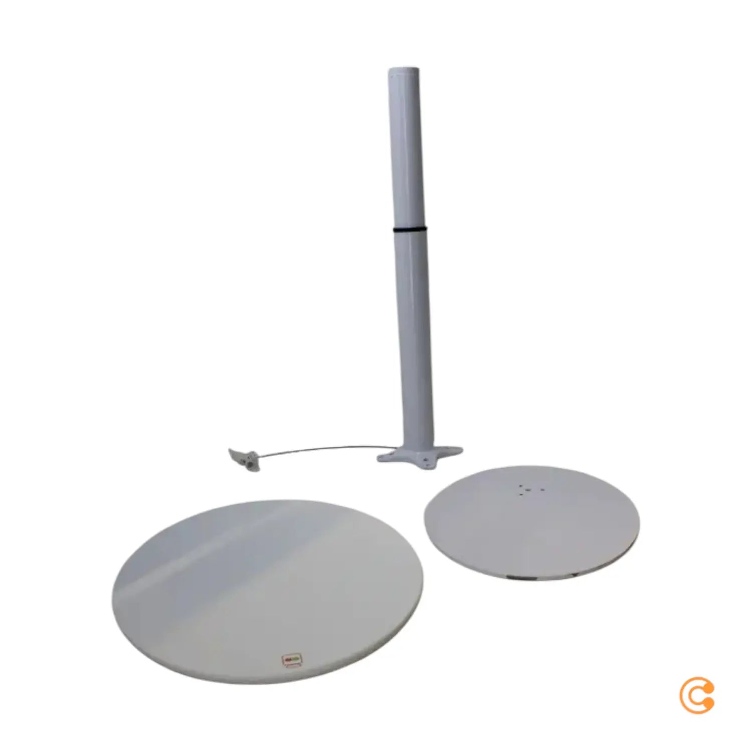 C-Ware Hjh Office Stehtisch Beistelltisch Stand Iii Tisch 65x50 Cm Oval Siehe Text/F963 - 4064323013365