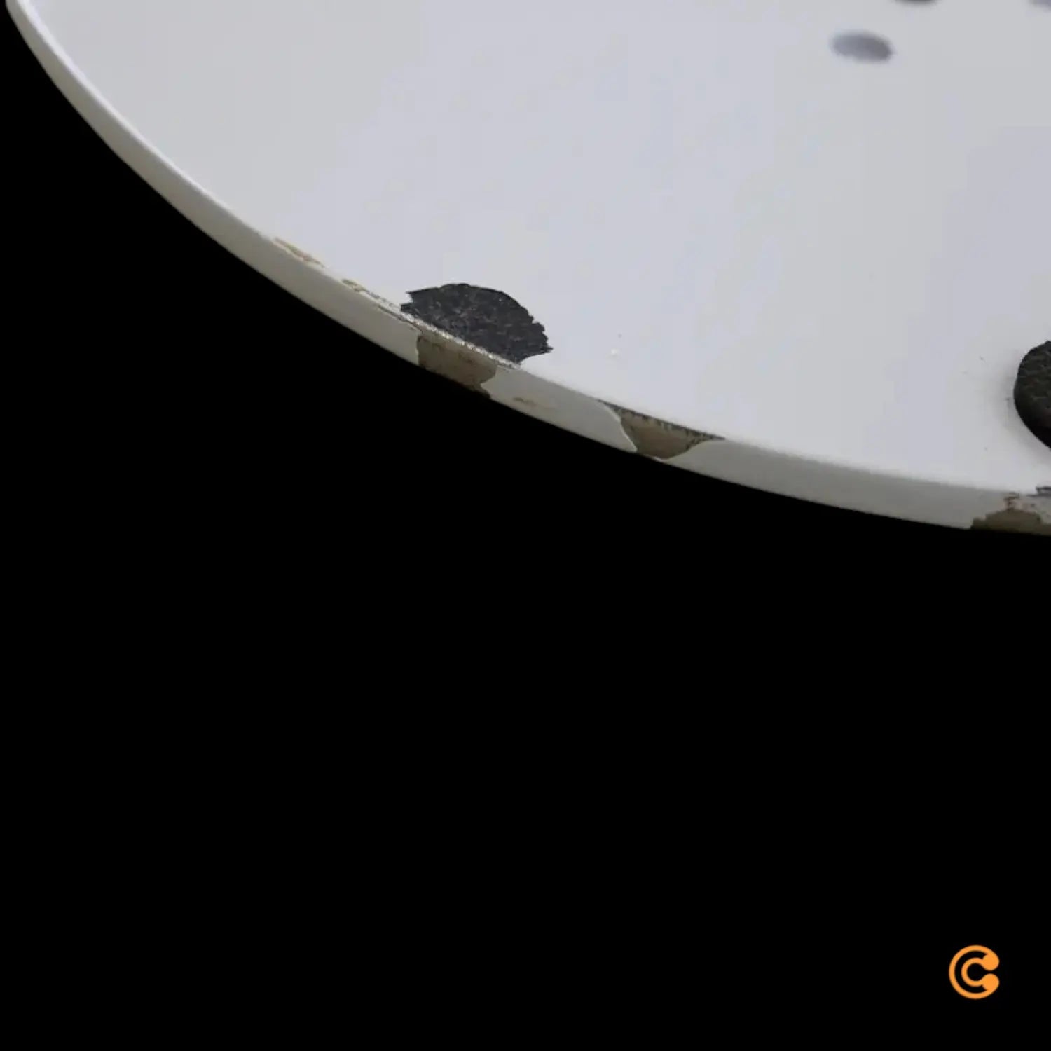 B-Ware Hjh Office Stehtisch Beistelltisch Stand Iii Tisch 65x50 Cm Oval Siehe Text/Foto - 4064323013365