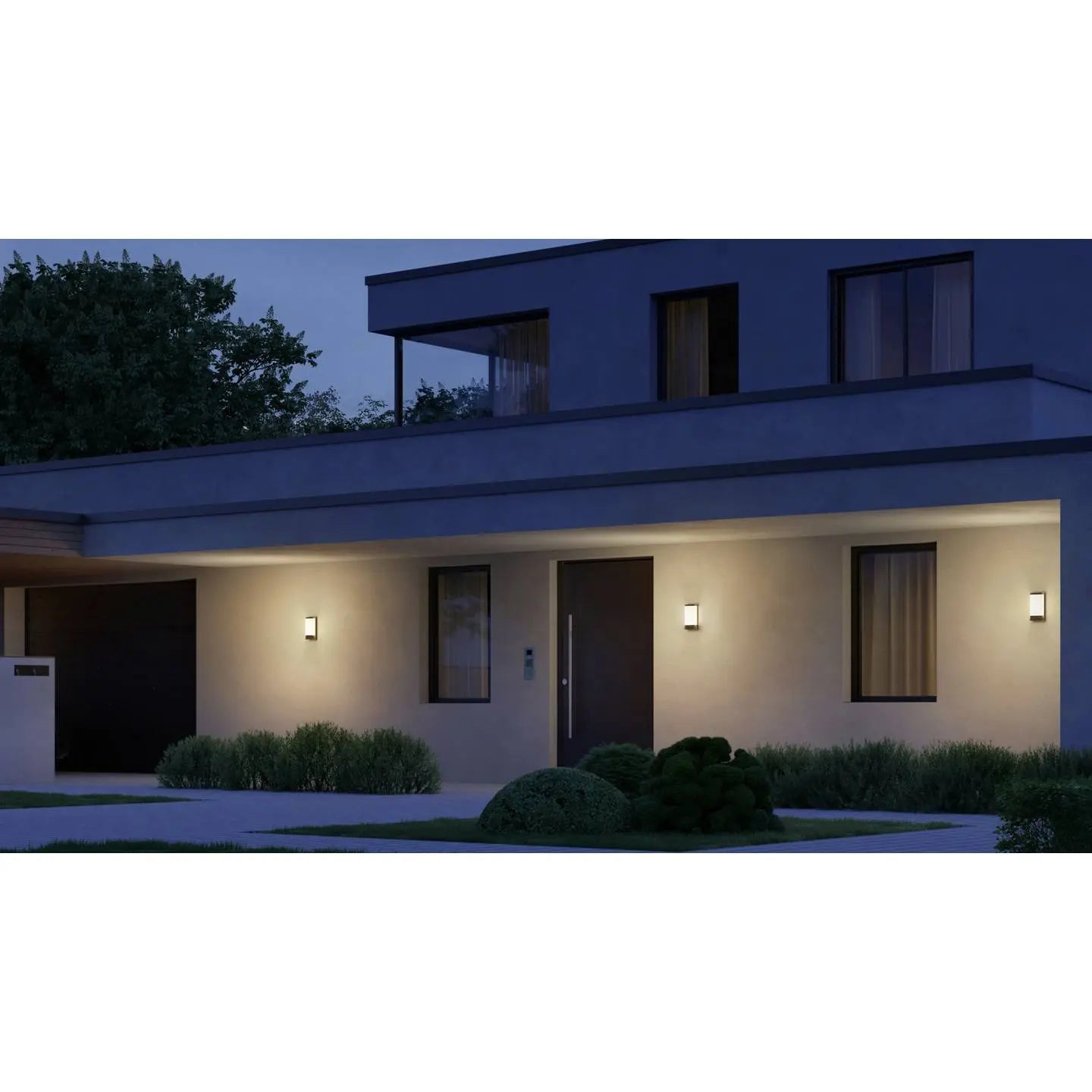 B-Ware Steinel Außenwandleuchte Wandlampe Led Anthrazit Weiß Mit Schalter Bluetooth - 4007841068714