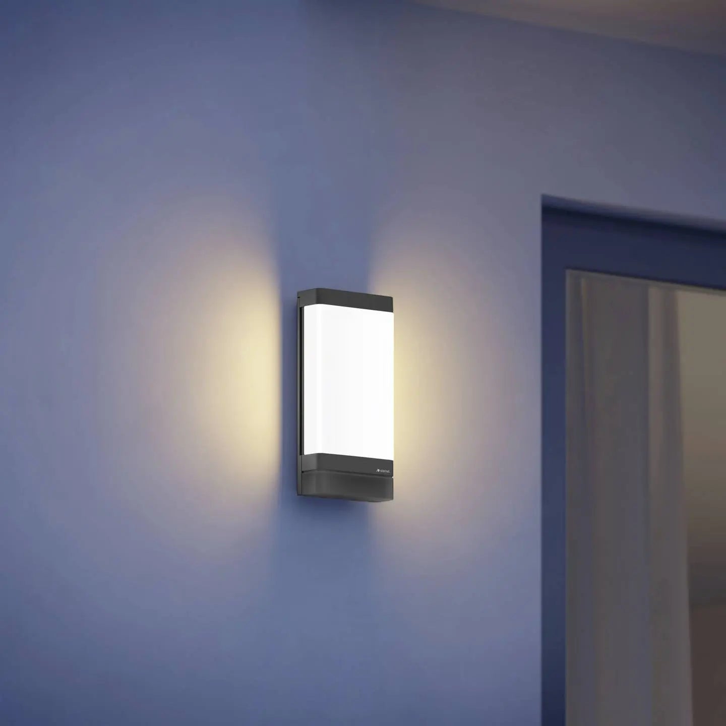 B-Ware Steinel Außenwandleuchte Wandlampe Led Anthrazit Weiß Mit Schalter Bluetooth - 4007841068714