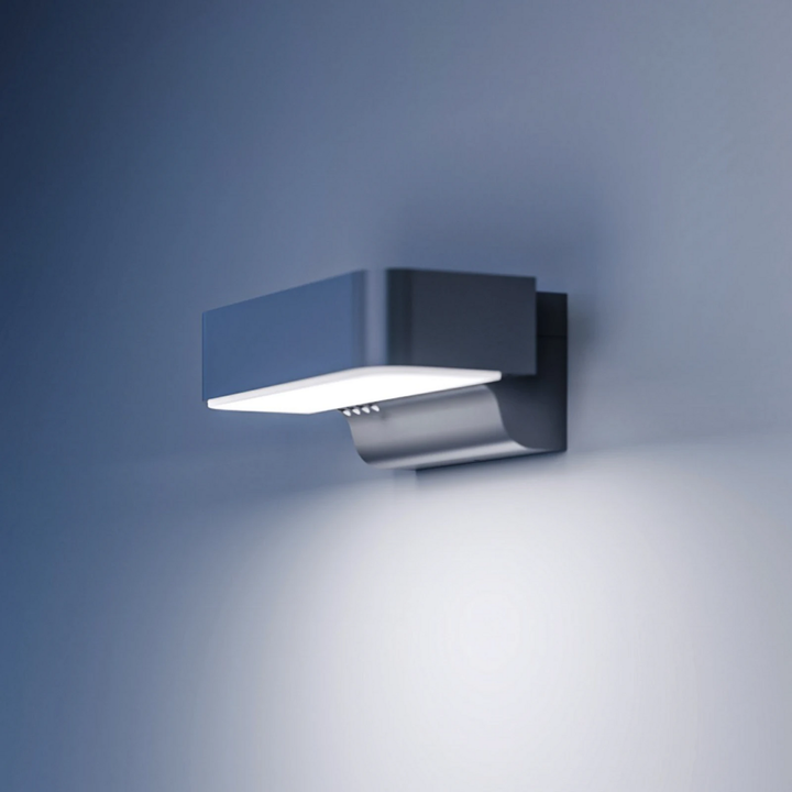 Steinel Led Außenwandleuchte Außenlampe Sensor Silber Wandlicht Beleuchtung Spot B-Ware - 4007841087555