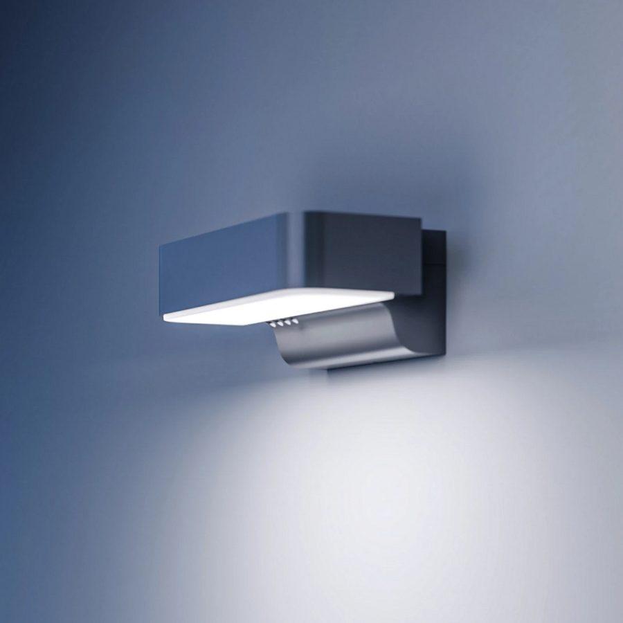 Steinel Led Außenwandleuchte Außenlampe Sensor Silber Wandlicht Beleuchtung Spot B-Ware - 4007841087555