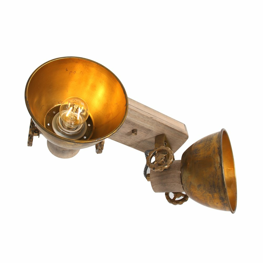 Steinhauer Gearwood Deckenleuchte Deckenlampe Deckenlicht Lampe Bronze 2 Flammig B-Ware - 8712746135039