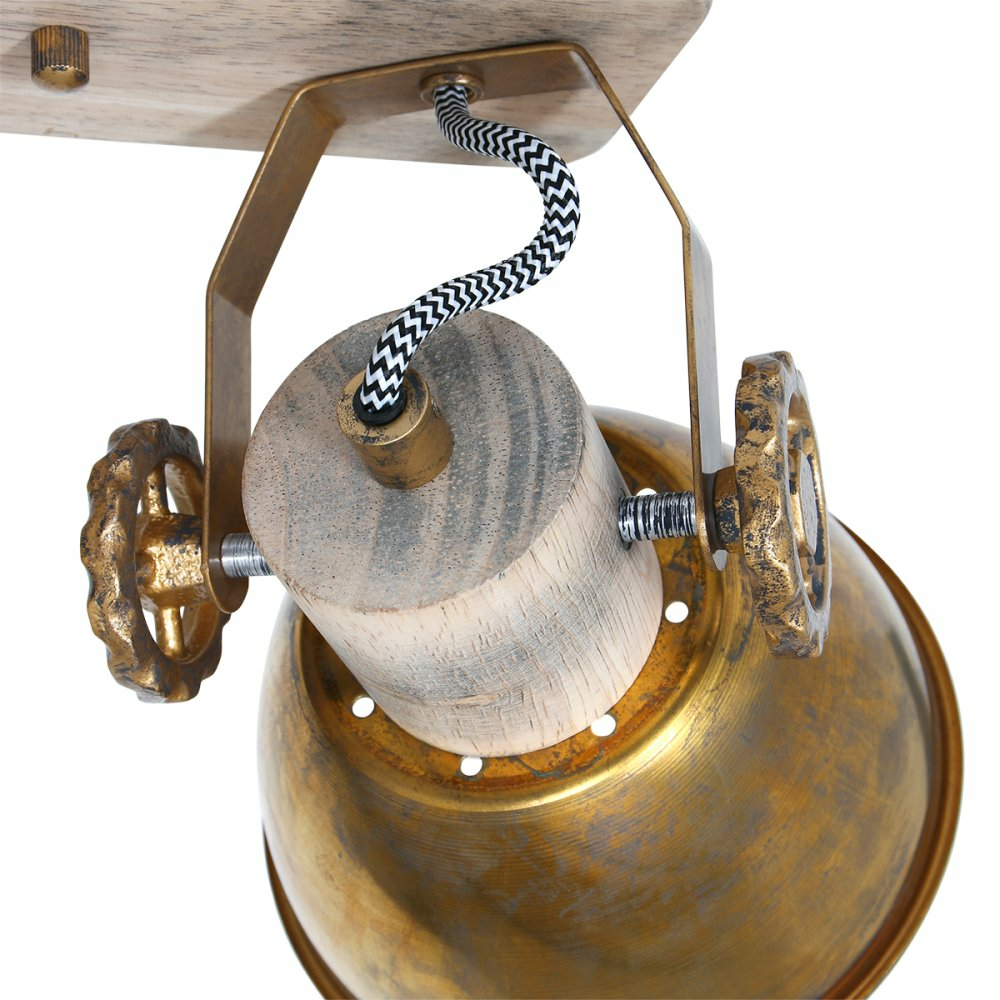 Steinhauer Gearwood Deckenleuchte Deckenlampe Deckenlicht Lampe Bronze 2 Flammig B-Ware - 8712746135039