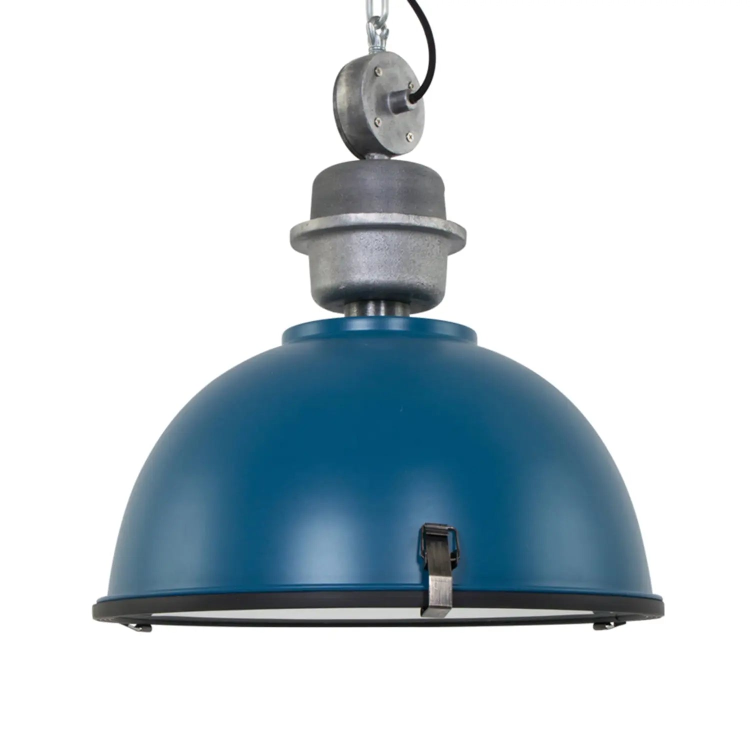 B-Ware Steinhauer Hängelampe Pendelleuchte Bikkel Petrol Silber Metalllampe Siehe Text - 8712746105162
