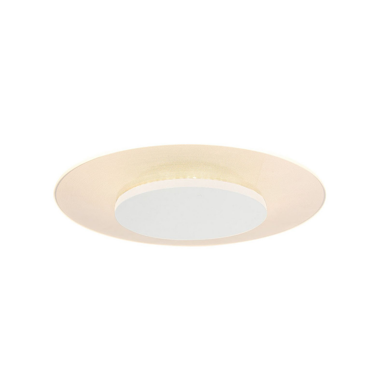 B-Ware Steinhauer Led Deckenleuchte Leuchte Lido Led Weiß ø36cm Dimmbar Warmweiß 18 W