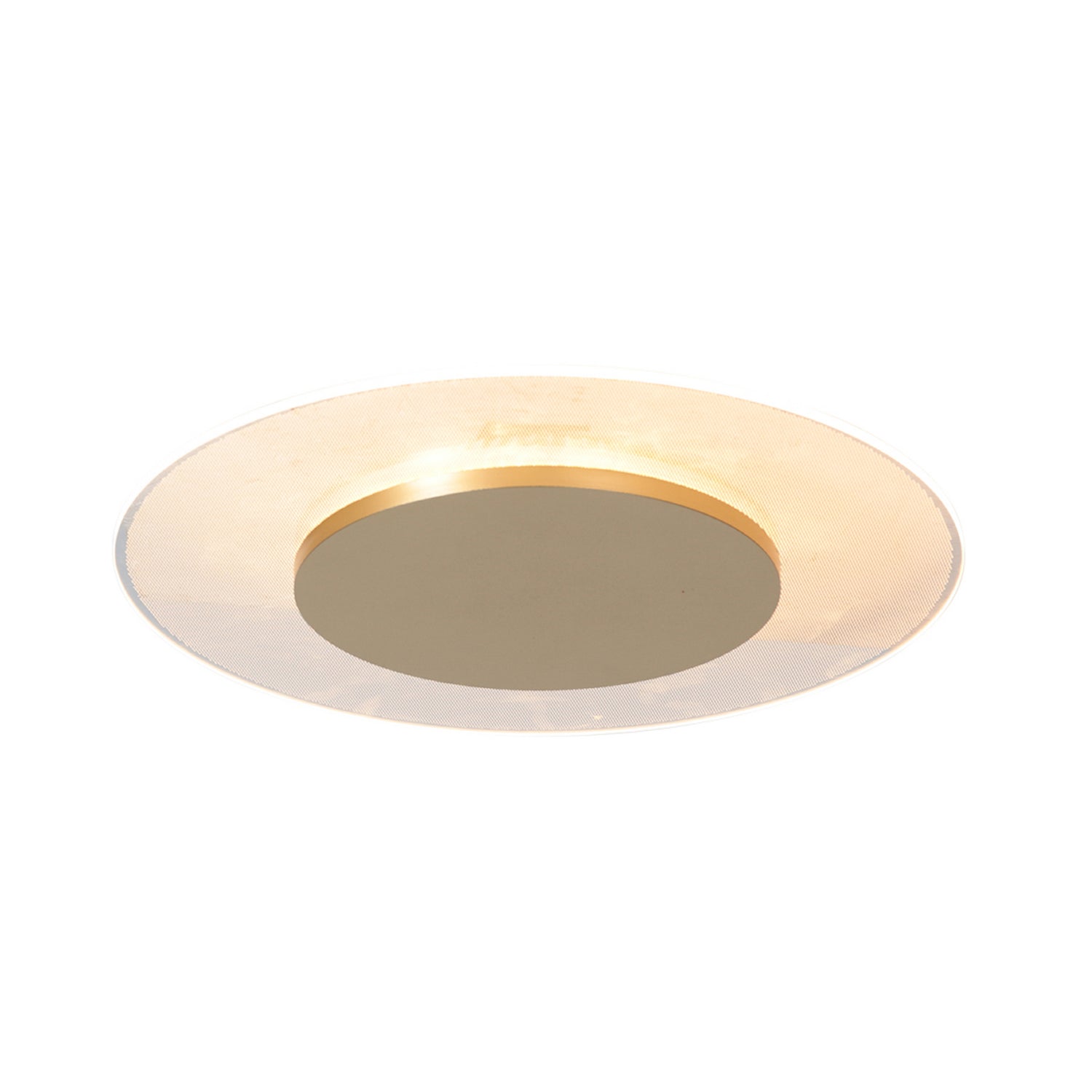 B-Ware Steinhauer Deckenleuchte Lampe Led Lido Goldfarben ø 36 Cm Dimmbar 2700 K Leuchte - 8712746180145