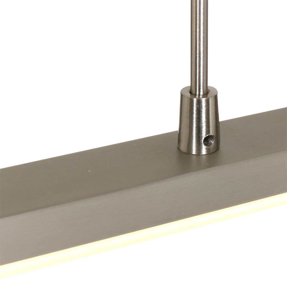 Steinhauer Pendelleuchte Hängelampe Zelena LED Stahl Kunststoff Weiß dimmbar - 8712746122787