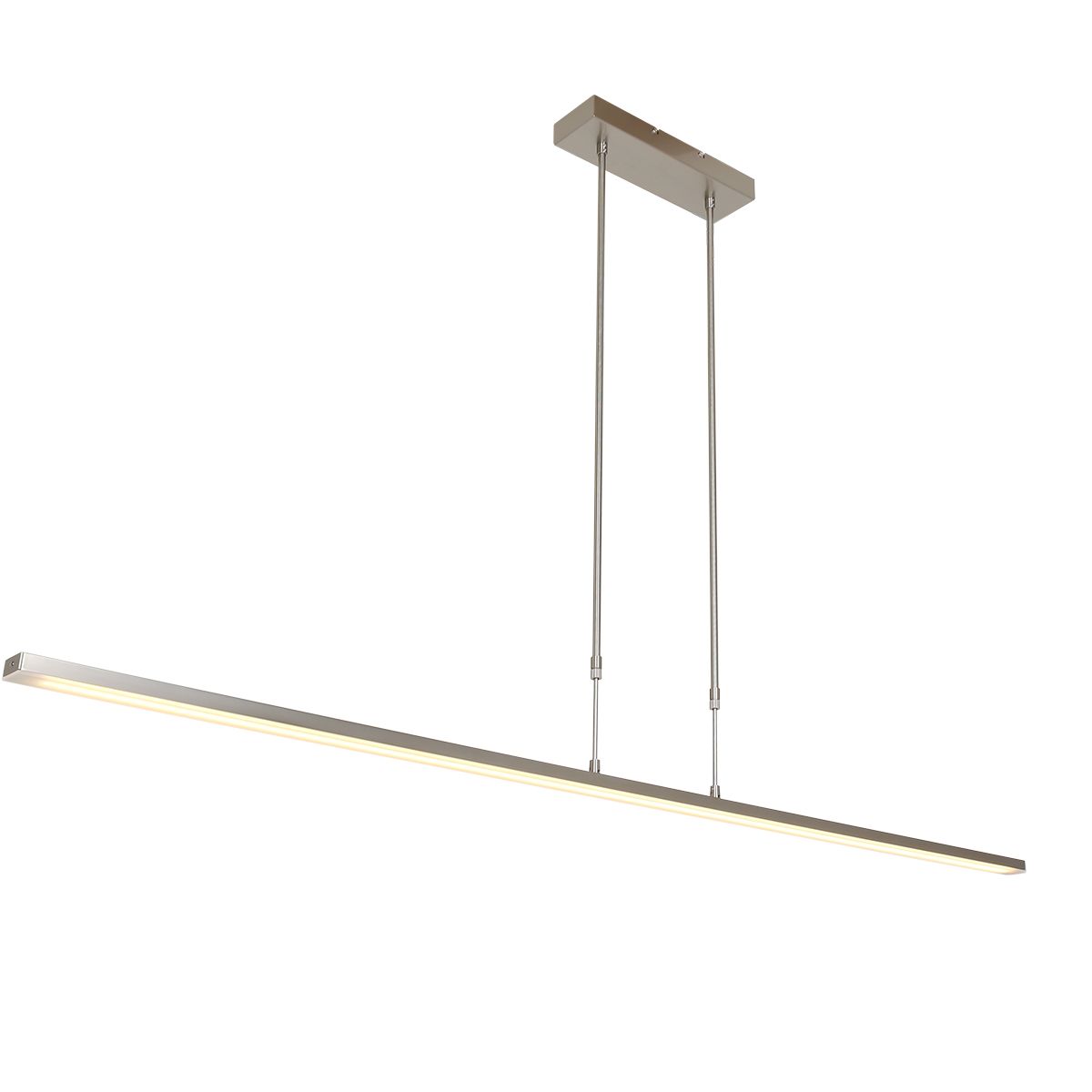 Steinhauer Pendelleuchte Hängelampe Zelena LED Stahl Kunststoff Weiß dimmbar - 8712746122787