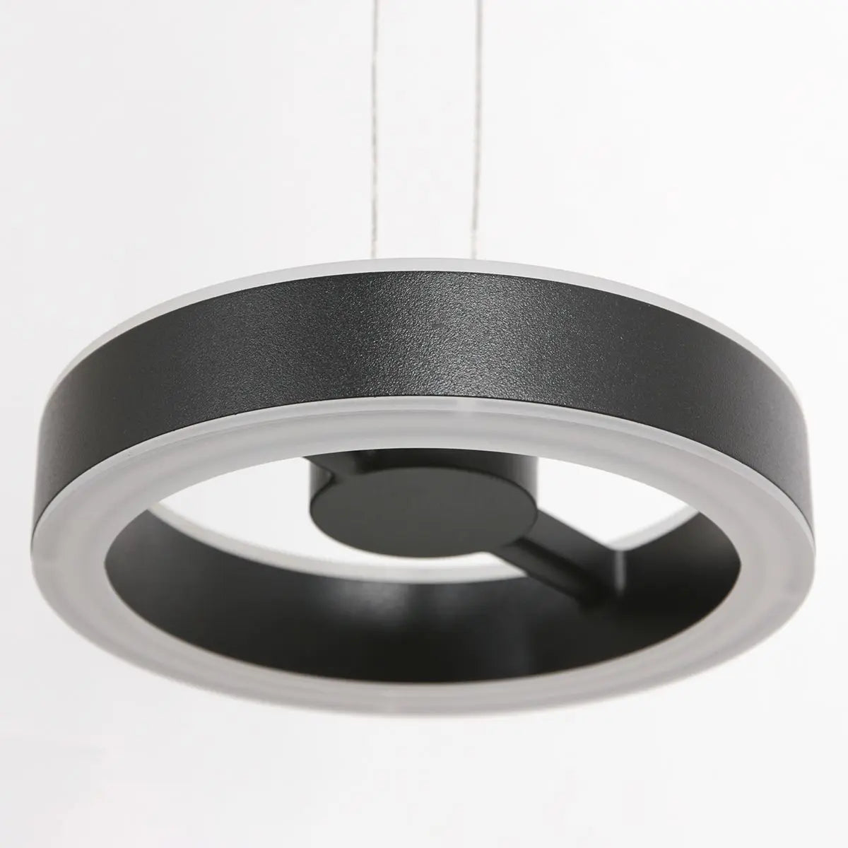 B-Ware Steinhauer Pendelleuchte Hängelampe Piola Schwarz Modern Kunststoff Metall 6 Flg - 8712746167337