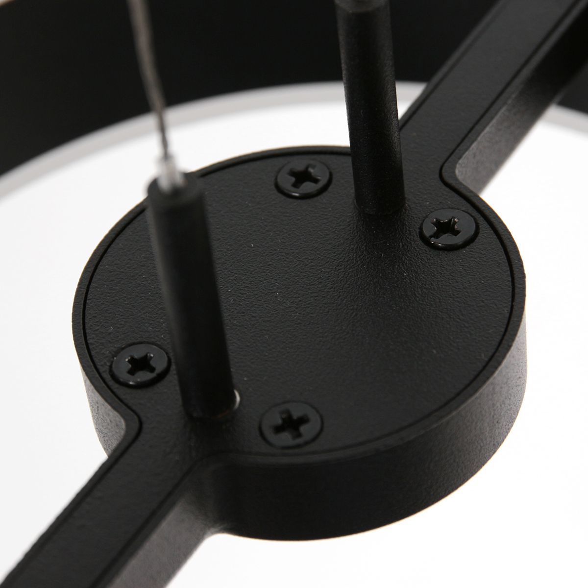 Steinhauer Pendelleuchte Hängelampe Piola Schwarz Modern Kunststoff Metall 6-flg - 8712746167337
