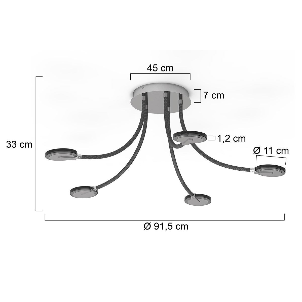 B-Ware Steinhauer Turound Led Deckenleuchte Deckenlampe Leuchte Deckenlicht Siehe Text - 8712746153217