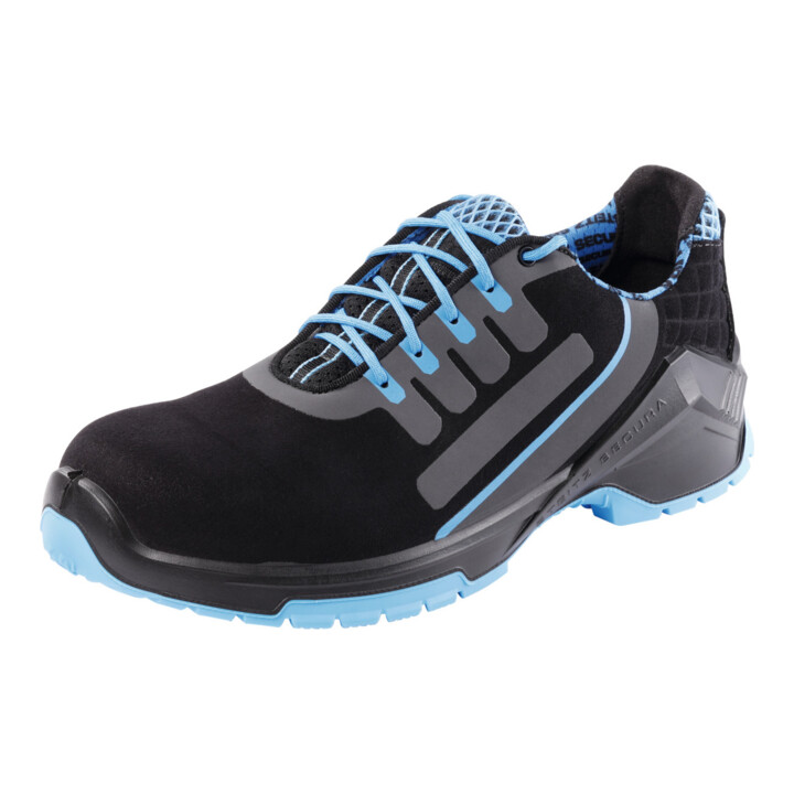 Steitz Secura Halbschuh Schuh Sicherheitsschuhe Schwarz Blau Esd S3 Größe 43 B-Ware - 4044348520390