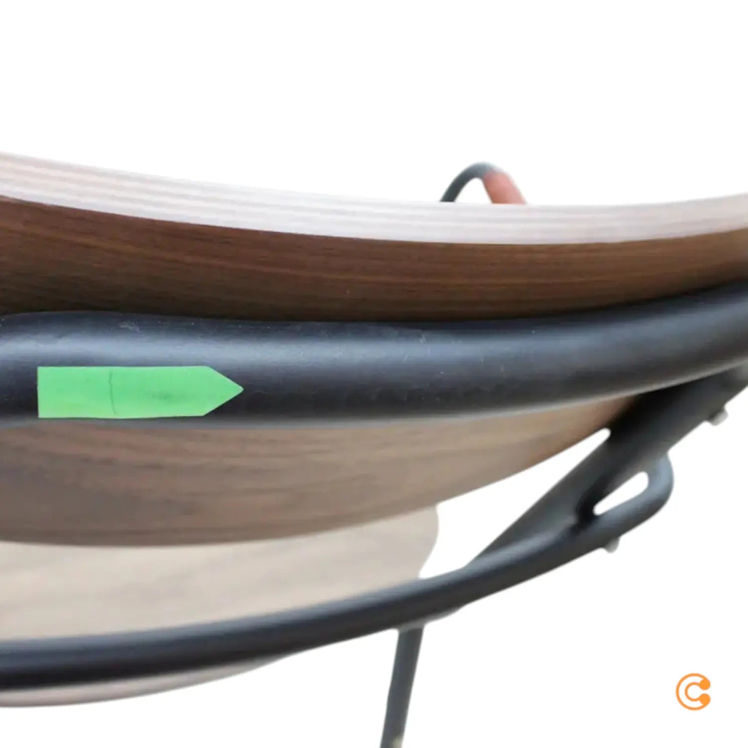 B-Ware Stellar Works Valet Stuhl Armlehnenstuhl Holzstuhl Walnuss Siehe Text/Foto - 5740001904499