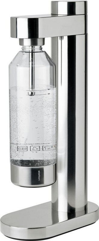 Stelton Brus Wassersprudler Getränkesprudler Trinkwassersprudler Edelstahl Stahl B-Ware - 5709846031036