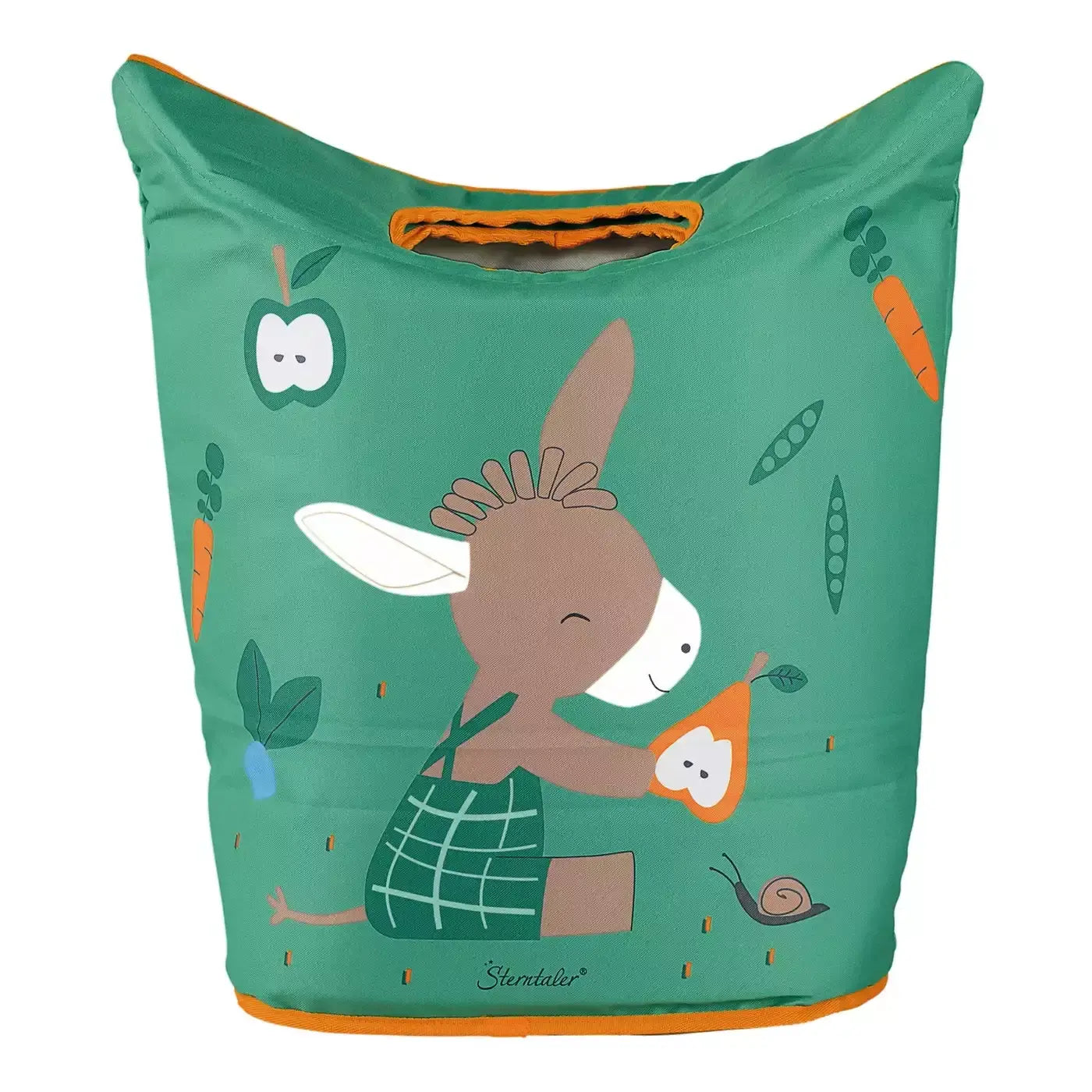 B-Ware Sterntaler Aufbewahrungskorb Korb Spielzeugbox Wäschebox Grün Esel Emmilius - 4055579622012