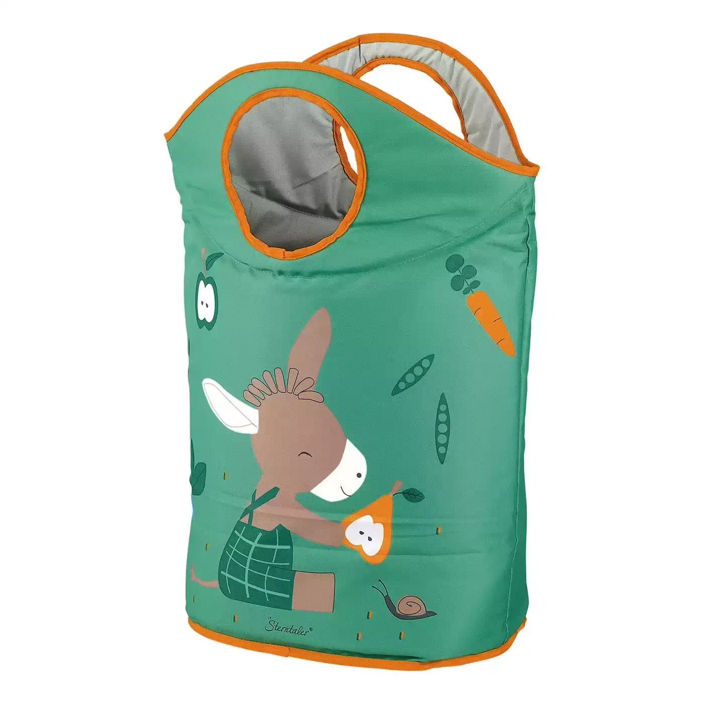 B-Ware Sterntaler Aufbewahrungskorb Korb Spielzeugbox Wäschebox Grün Esel Emmilius - 4055579622012