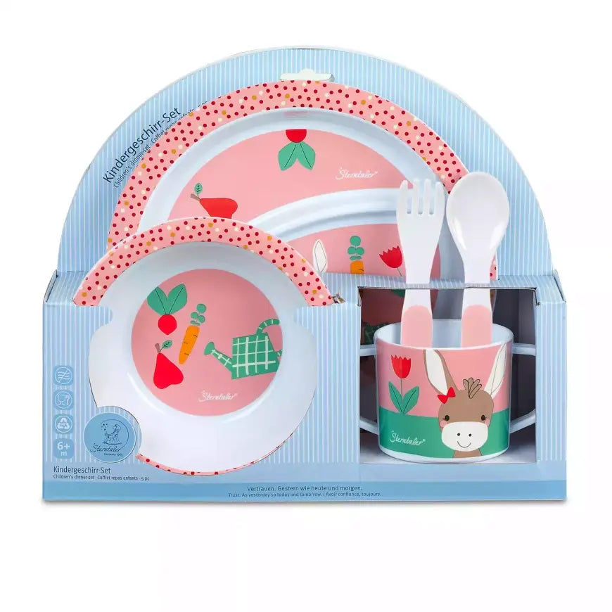 B-Ware Sterntaler Kindergeschirr Set Set Kinder Geschirr Emmily Teller Becher Schale - 4055579550599