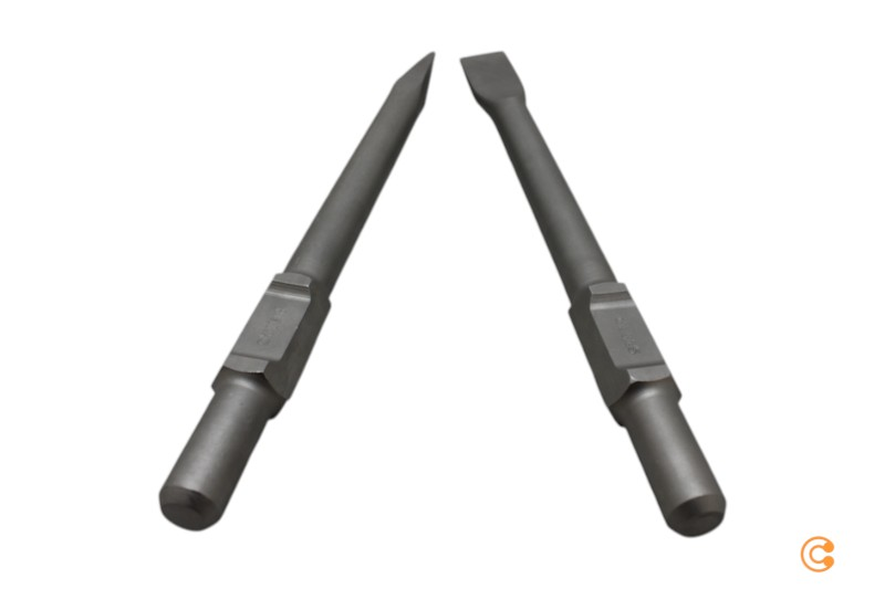 B-Ware Stier Meißelset Spitzmeißel Flachmeißel Sdshex 30mm 410mm Beton Mauerwerk