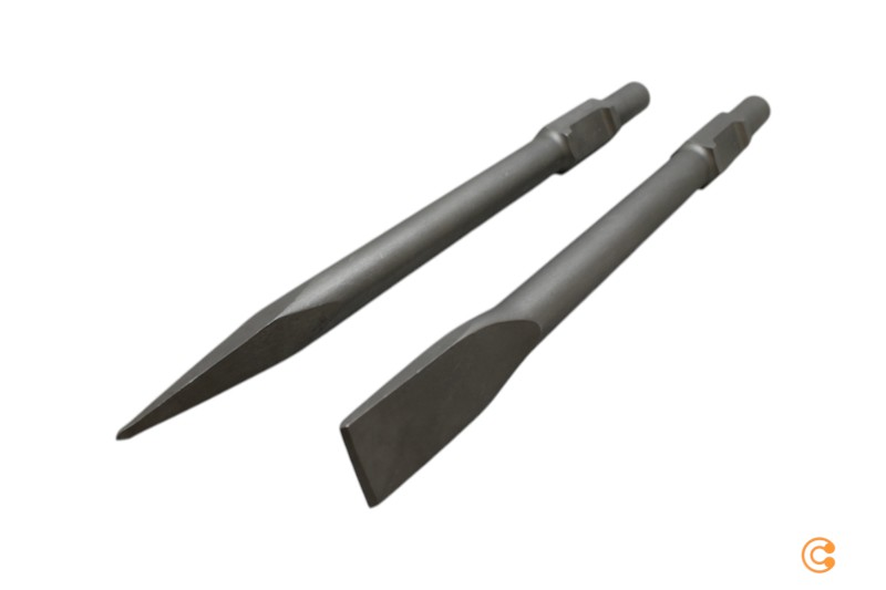 B-Ware Stier Meißelset Spitzmeißel Flachmeißel Sdshex 30mm 410mm Beton Mauerwerk