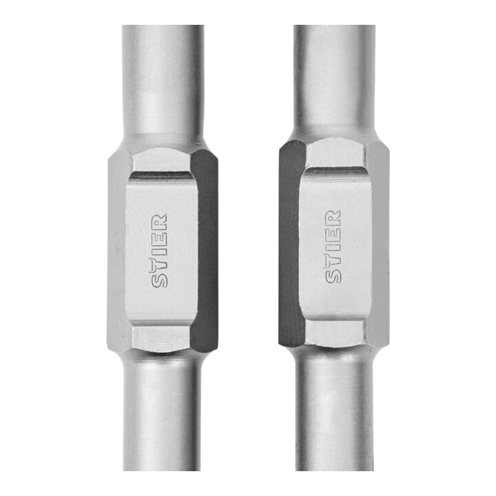 Jeu de burins plats Stier, burin et marteau de démolition Sdshex 30 mm, 35 mm, 50 x 410 mm, qualité B