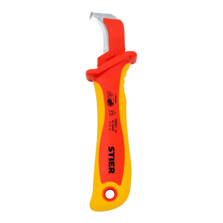 B-Ware Stier Abmantelungsmesser Kabelmesser Vde Werkzeug Schutzkappe Isoliert Handwerk - 4251709625148