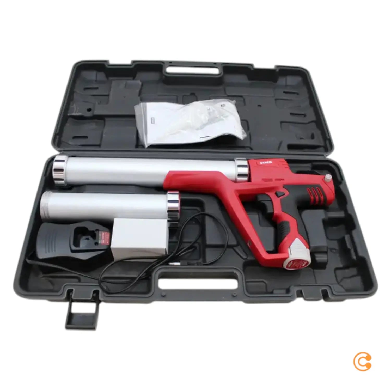B-Ware Stier Akku Kartuschenpistole Basic+ 3800 N Inkl 2x Akku 12 V 1,5 Ah Siehe Text/Foto - 4260439000903