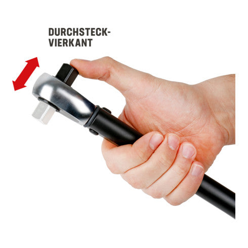 STIER Aktions-Drehmomentschlüssel Ratschenschlüssel 1/2 Zoll , 40 - 200 Nm - 4251709614968